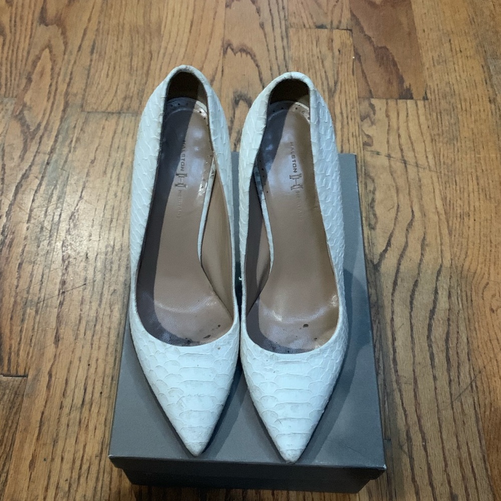 White Python Heels - image 1